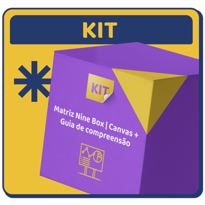 AGRADECIMENTO KIT Matriz Nine Box e Canvas + Guia de compreensão